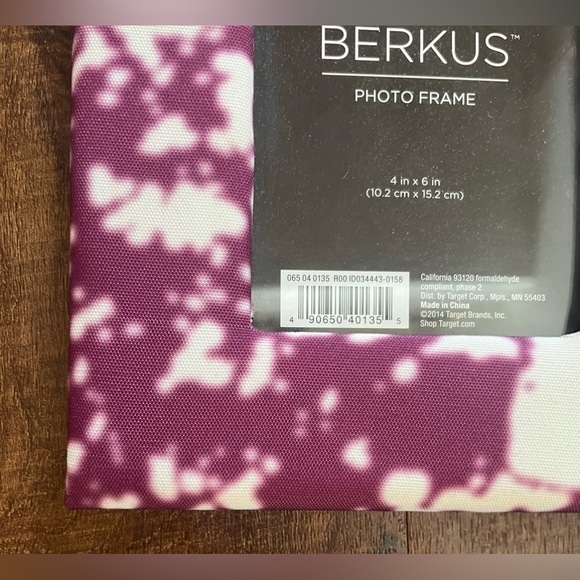 6 brand new Nate berkus quilted marble design picture frames 4”x6” - Picture 9 of 13